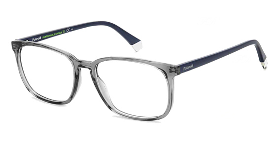 Polaroid PLD D488 - Grey Blue, Plastic, Rectangle frame