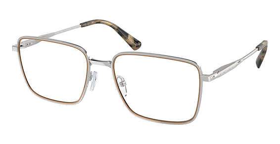 Michael Kors MK3079 MERIBEL - Shiny Silver, Metal, Rectangle frame