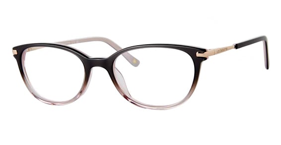 Liz Claiborne L 470 - Shaded Grey Pink, Acetate, Rectangle frame