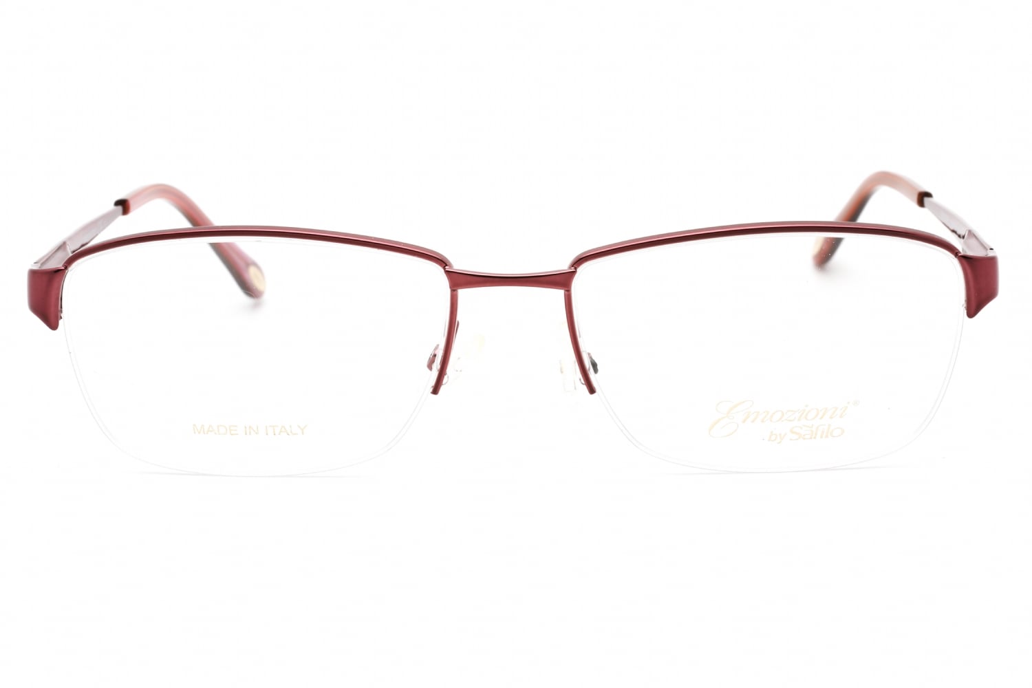 Emozioni EM 4405 - Plum Burgundy, Metal, Oval frame