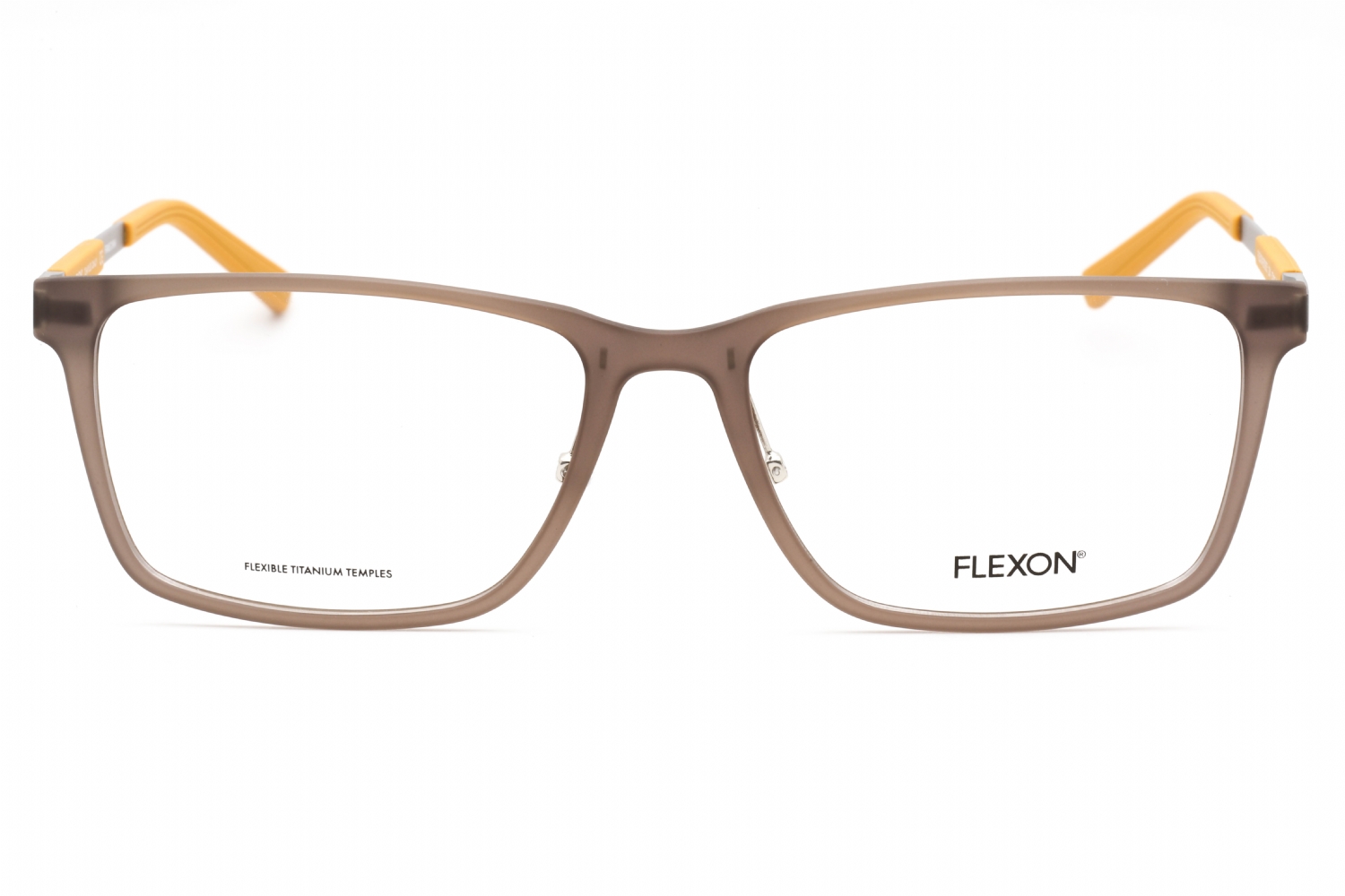 Flexon FLEXON EP8005 - Matte Crystal Taupe, Acetate, Rectangle frame