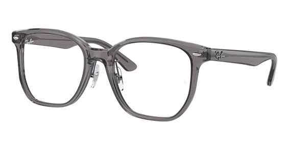 Ray-Ban RX5425D - Transparent Grey, Plastic, Oval frame