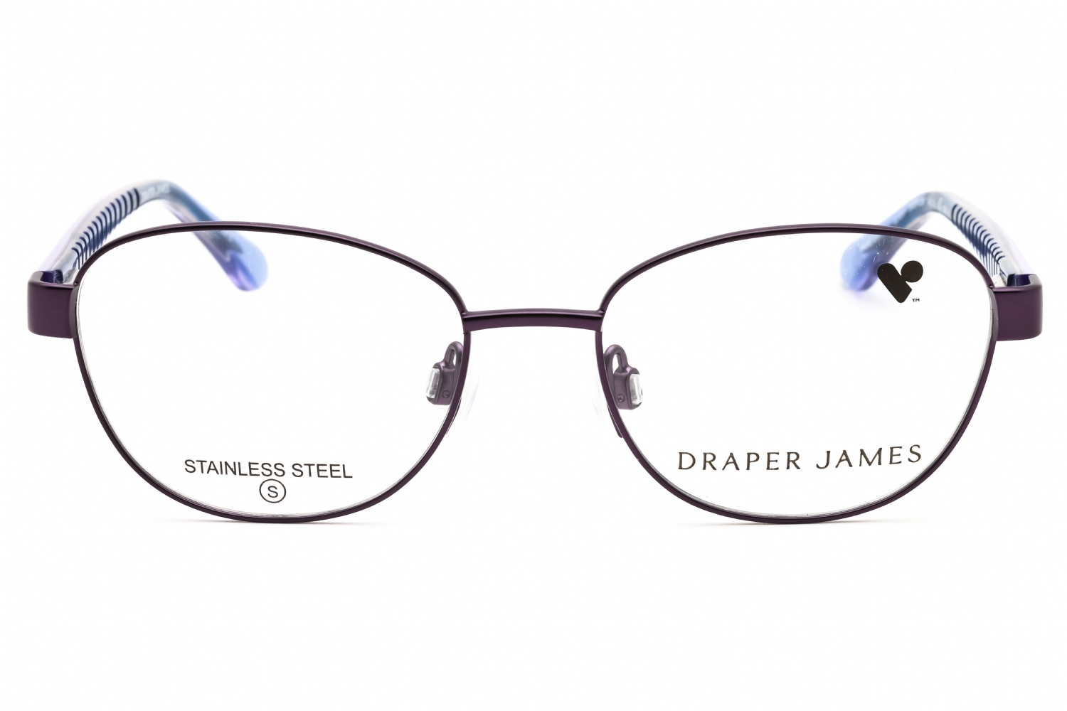 Draper James DJ1017 - Plum, Metal, Oval frame
