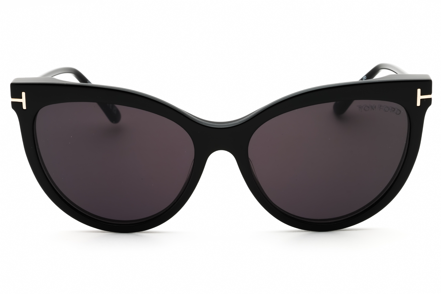 Tom Ford FT5994-B - Shiny Black/clear, Acetate, Cat Eye frame
