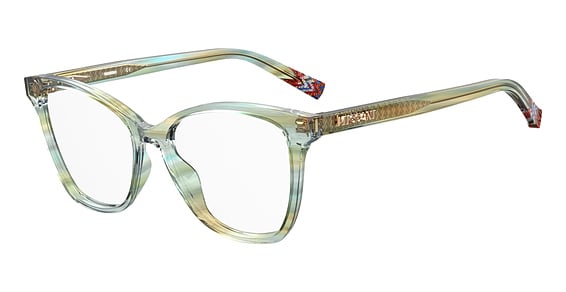 Missoni MIS 0013 - Horn Aqua, Acetate, Rectangle frame