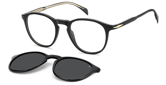 David Beckham DB 1018/C - 807m9 Black, Acetate, Mixed Shapes frame