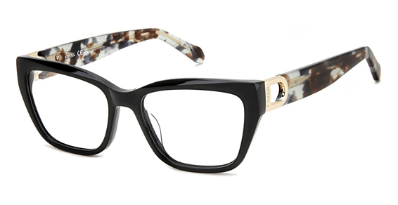 Fossil FOS 7172 - Black, Acetate, Cat Eye frame