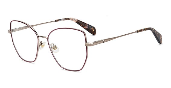 Kate Spade KS Jacalyn 2/G - Burg Viol, Stainless Steel, Geometric frame