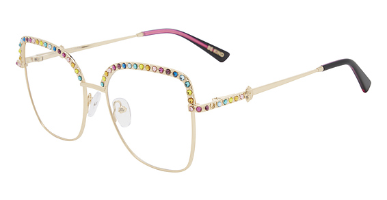 KURT GEIGER Kgl5022/G - Gdmltclr, Stainless Steel, Geometric frame