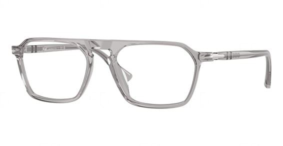 Persol PO3402V - Transparent Grey, Plastic, Mixed Shapes frame
