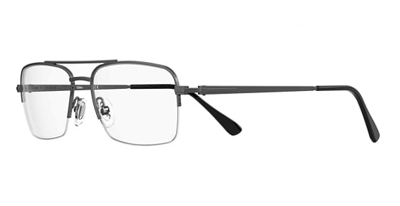 Elasta E 7251 - Ruthenium, Stainless Steel, Rectangle frame