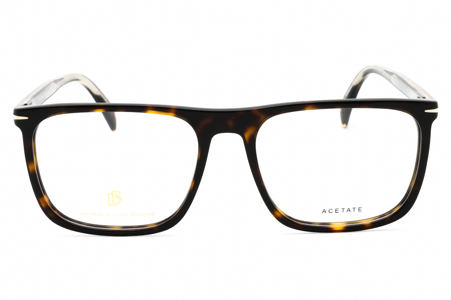 David Beckham DB 1108 - Havana, Plastic, Rectangle frame