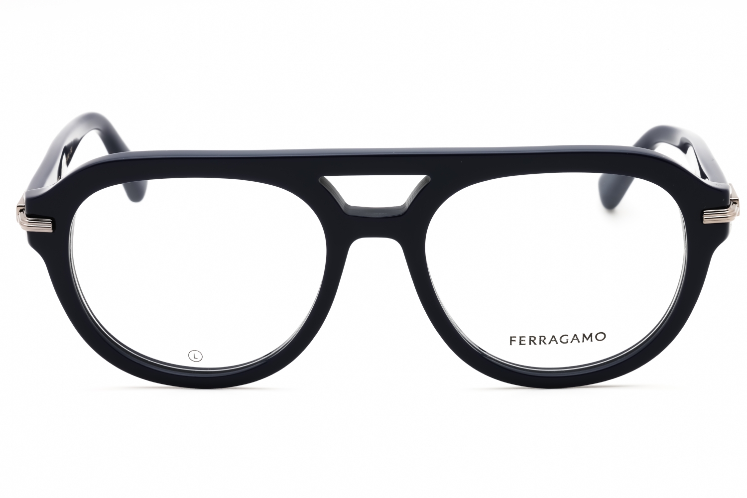 Salvatore Ferragamo SF3016 - Blue, Acetate, Oval frame