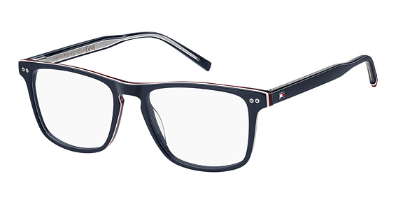 Tommy Hilfiger TH 2189 - Blue, Acetate, Rectangle frame
