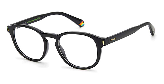 Polaroid PLD D452 - Black, Plastic, Rectangle frame