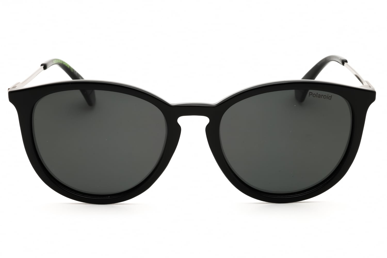Polaroid PLD 4143/S/X - Black, Plastic, Round frame