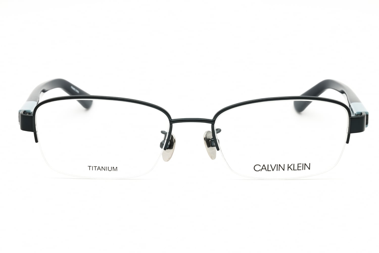 Calvin Klein CK18300A - Shiny Navy, Titanium, Rectangle frame