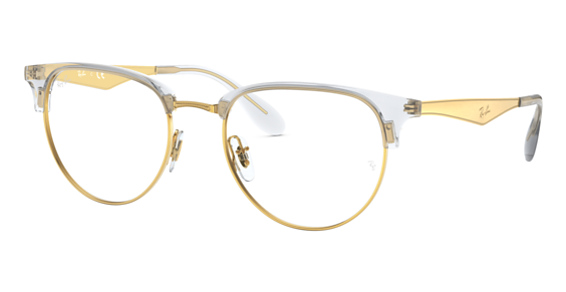 Ray-Ban RX6396 - Arista, Metal, Round frame