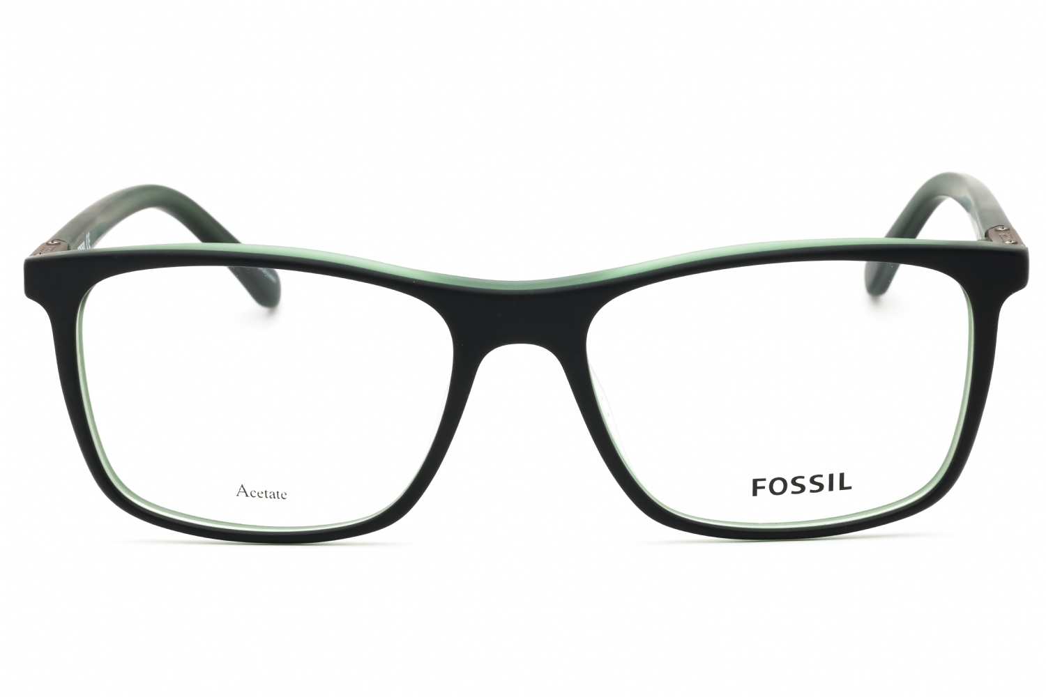 Fossil FOS 7076 - Green, Acetate, Rectangle frame