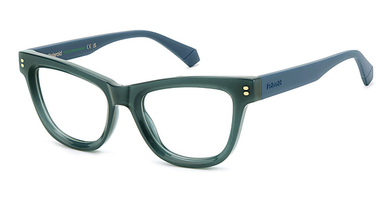 Polaroid PLD D576 - Teal, Other, Cat Eye frame