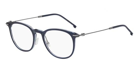 Hugo Boss Boss 1483 - Matte Brown Ruthenium, Acetate, Rectangle frame