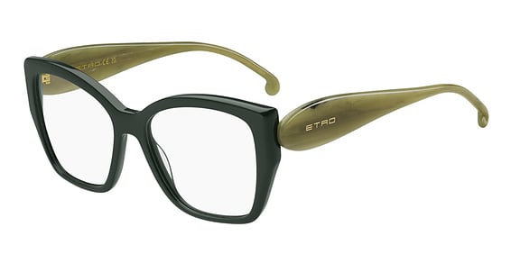 Etro 0059 - Green, Acetate, Rectangle frame