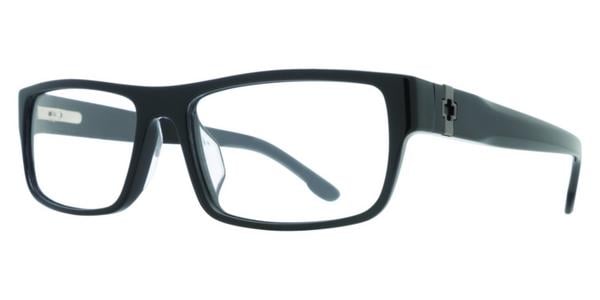 SPY Vaugh - Black, Plastic, Rectangle frame