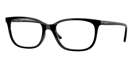 Vogue VO5621 - Black, Acetate, Oval frame