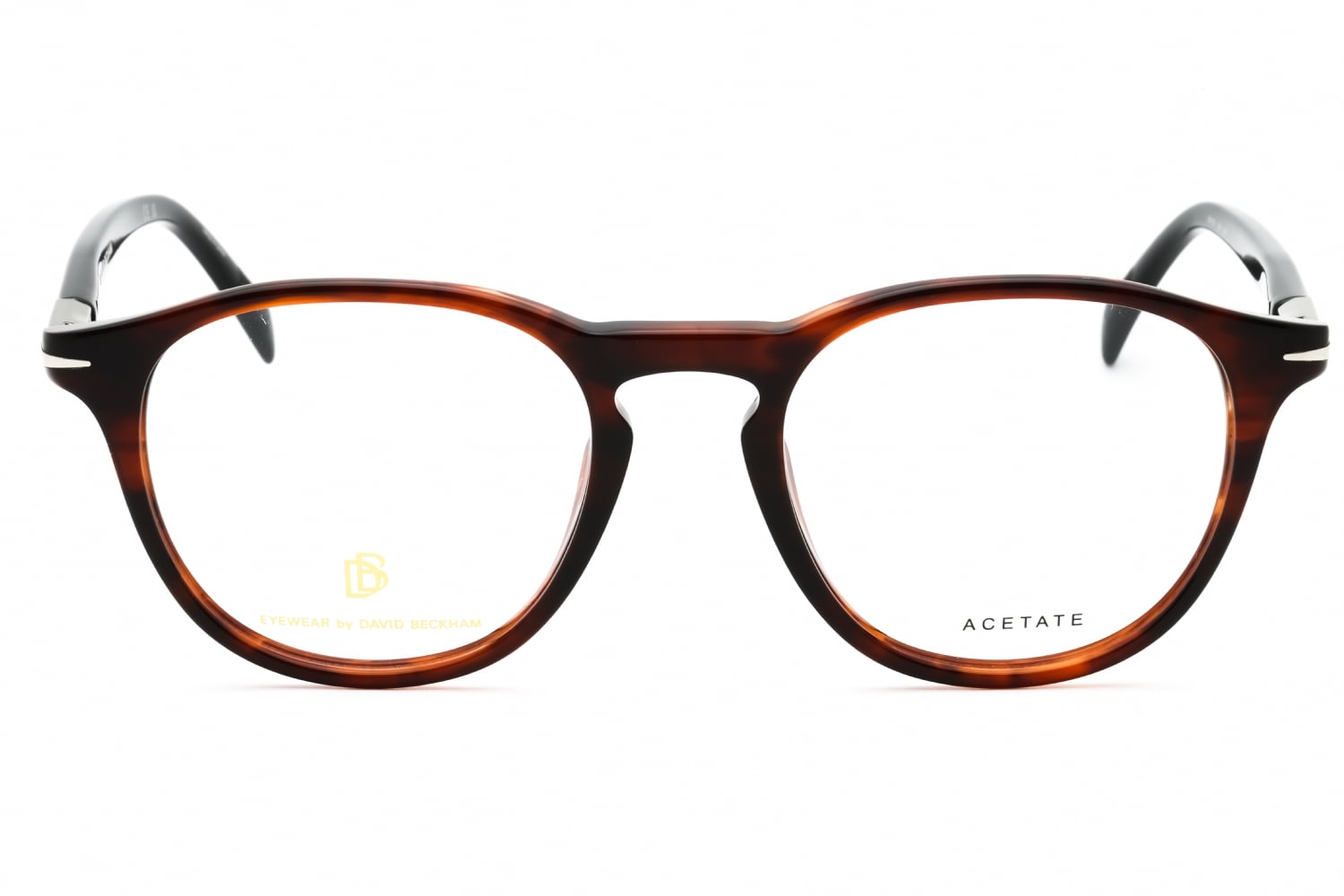 David Beckham DB 1126 - Brown Horn, Plastic, Round frame