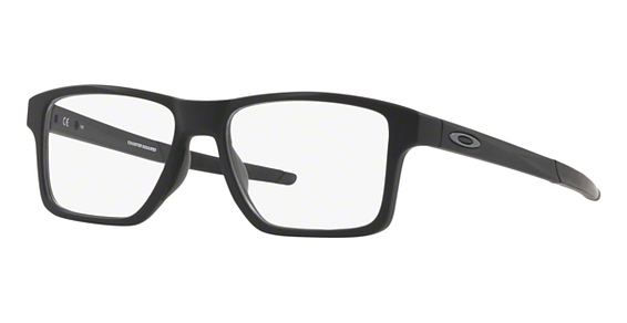 Oakley OX8143 CHAMFER SQUARED - Satin Black, Acetate, Rectangle frame