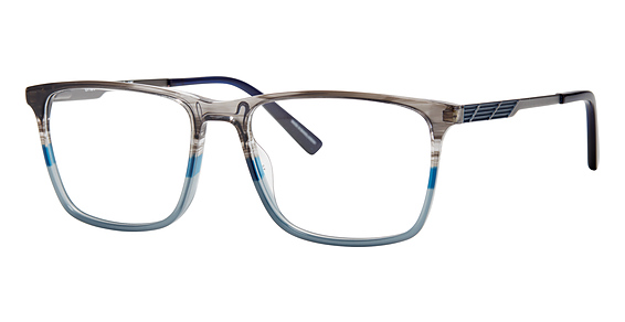 Chesterfield CH 130Xl - Gry Hrn Bl, Acetate, Rectangle frame