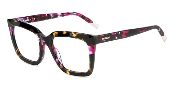 Missoni MIS 0173 - Fuchsia Havana, Acetate, Rectangle frame
