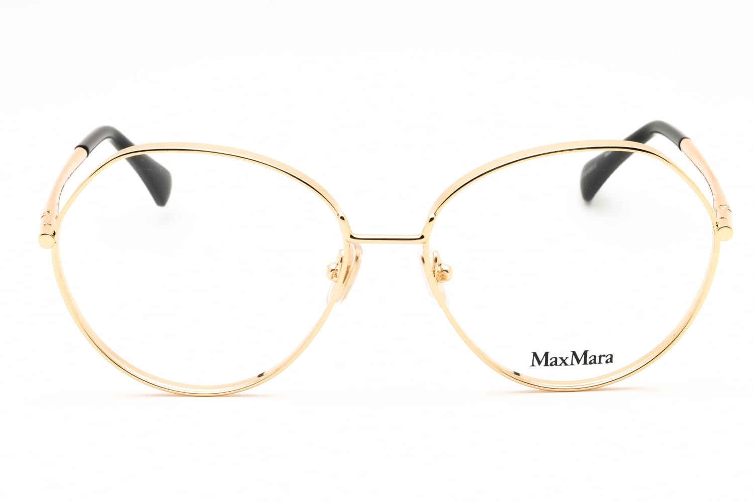 Max Mara MM5139 - Shiny Deep Gold, Metal, Round frame