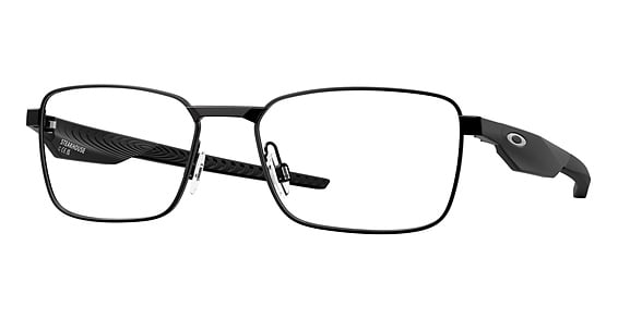Oakley OX3140 STEAKHOUSE - Satin Black, Metal, Rectangle frame