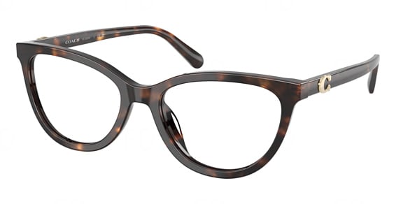 COACH HC6304U - Dark Tortoise, Plastic, Mixed Shapes frame