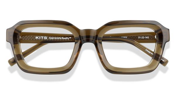KITS Rowan - Brown, Acetate, Rectangle frame