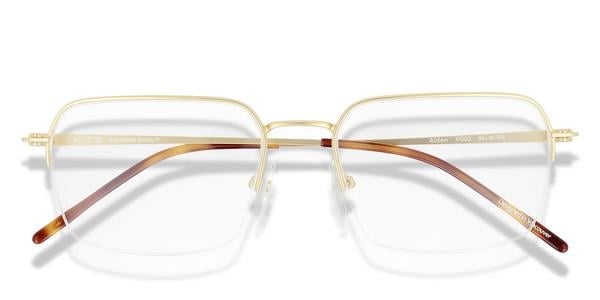 KITS Alden - Matte Gold, Stainless Steel, Rimless frame