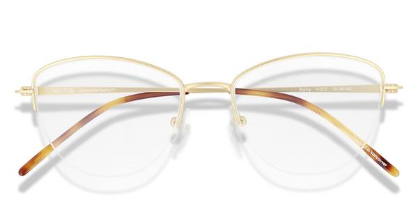 KITS Rafa - Matte Gold, Stainless Steel, Rimless frame