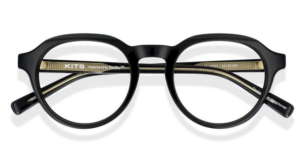 KITS Leif - Black, Acetate, Round frame