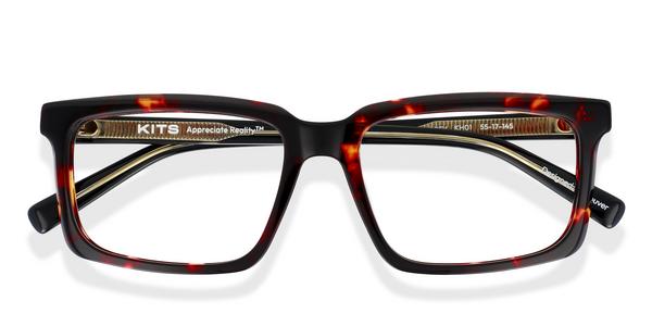 KITS Montgomery - Havana, Acetate, Rectangle frame