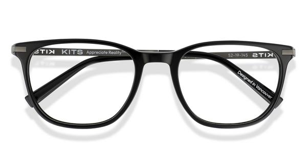 KITS Jerry - Black, Acetate, D Frame frame