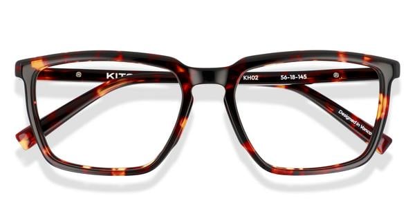 KITS Grant - Dark Havana, Acetate, D Frame frame