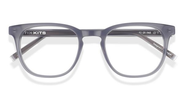 KITS Furrow - Dark Grey, Acetate, D Frame frame