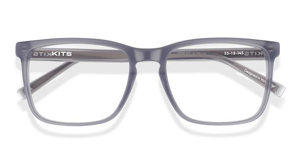 KITS Sigrid - Dark Grey, Acetate, Rectangle frame