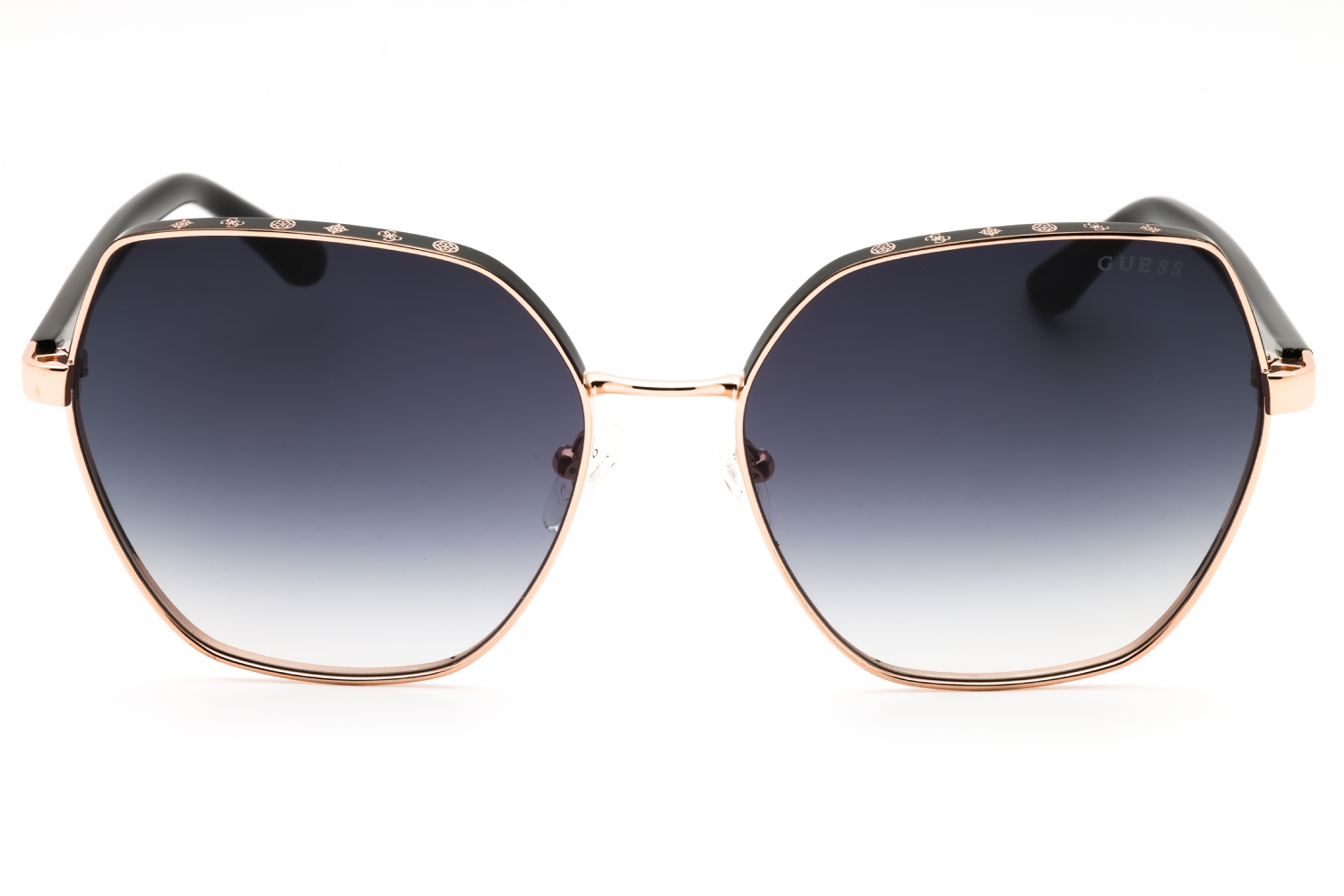 Guess GU00108 - Black/other, Metal, Rectangle frame