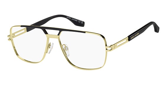 Marc Jacobs Marc 838 - Gold Black, Other, Rectangle frame