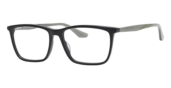 Liz Claiborne CB 330 - Blck Khki, Acetate, Rectangle frame