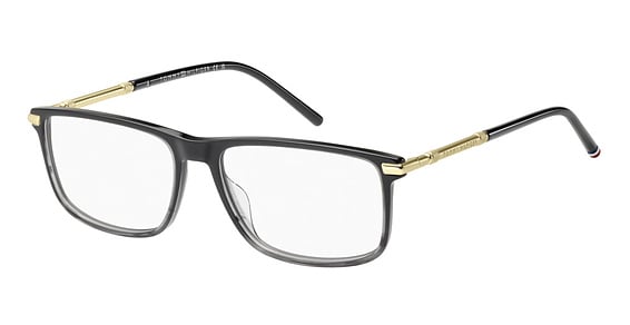 Tommy Hilfiger TH 2332 - Grey Horn, Acetate, Rectangle frame