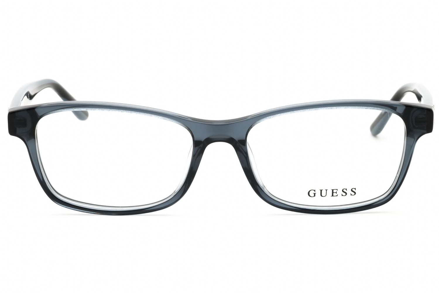 Guess GU2874 - Shiny Blue, Acetate, Rectangle frame