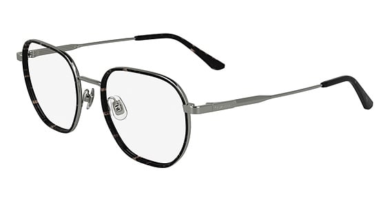 Calvin Klein CK24113 - Grey Havana, Metal, Rectangle frame
